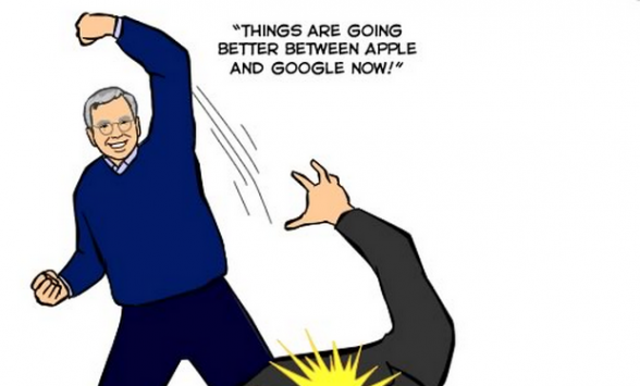 [Humor] Google e Apple, è l'ora della distensione...forse