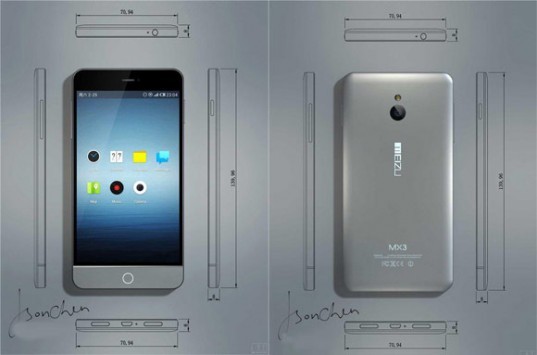 Meizu MX3: ecco le prime ipotetiche immagini del nuovo smartphone da 5.1 pollici