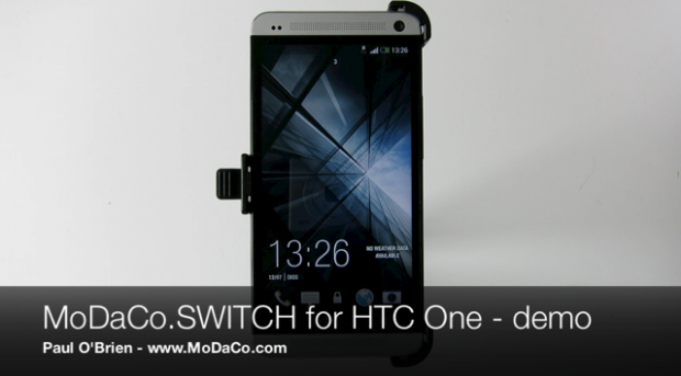 HTC One: video demo del MoDaCo.SWITCH