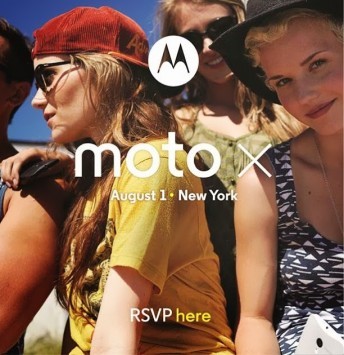 Moto X: presentazione ufficiale il 1° Agosto a New York