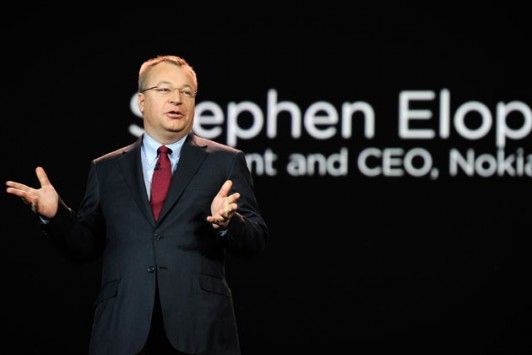 Stephen Elop, CEO Nokia: 