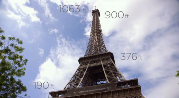 Google ci porta in cima alla Tour Eiffel con Street View