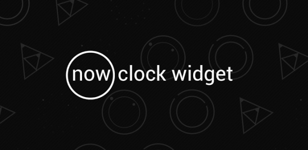 Now – Clock Widget arriva sul Google Play Store