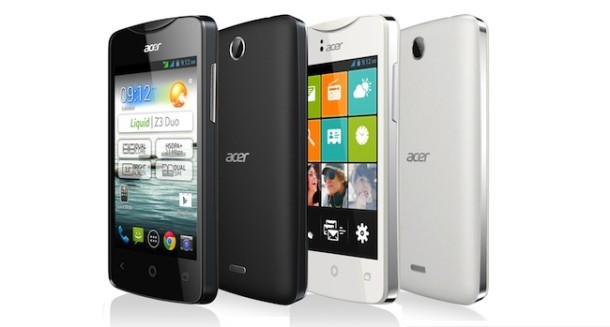 Acer Liquid Z3: ecco un nuovo smartphone con display da 3.5