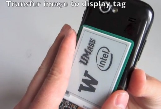 Ricerca Intel: display E-Ink alimentati tramite NFC