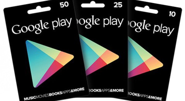 Google Play Gift Card: arrivato il supporto anche in Italia