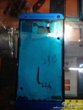 HTC One: ecco la prima immagine reale della scocca in Blu