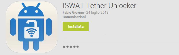 ISWAT Tether Unlocker: Tethering senza vincoli anche sulle nuove versioni di Android