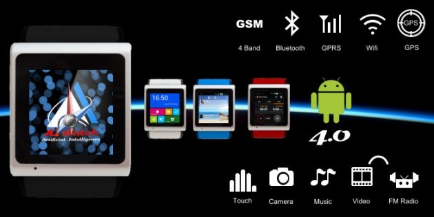 A.I watch, lo smartwatch indipendente, sbarca su IndieGoGo