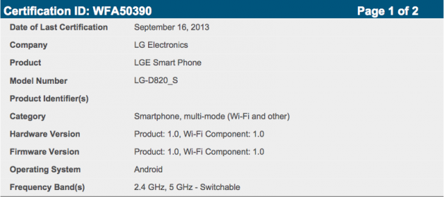 Nexus 5 riceve le certificazioni WiFi e spuntano due varianti 