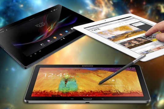 Samsung Galaxy Note 10.1 (2014) vs iPad 4 vs Sony Xperia Tablet Z: ecco una tabella comparativa