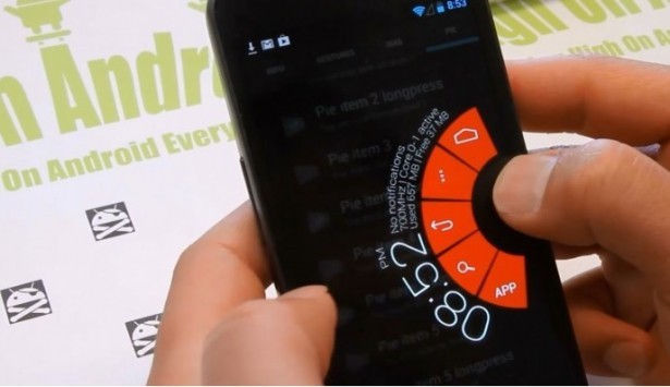 PIE Control: ecco un’app che porta i controlli a torta su tutti gli smartphone Android