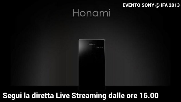 Presentazione Sony Xperia Z1 Honami - Segui la diretta streaming su Androidiani.com