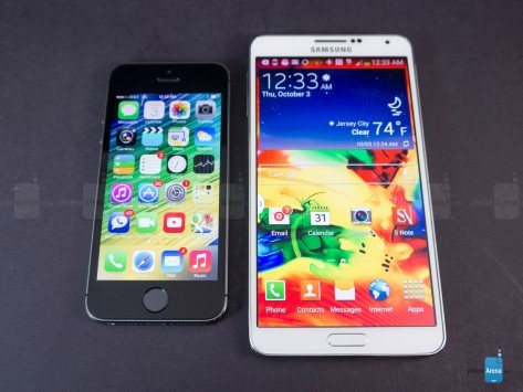 Drop test Galaxy Note 3 vs iPhone 5S: quale sarà il più resistente?