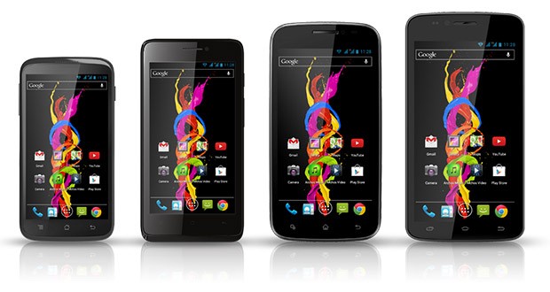 Archos presenta quattro nuovi smartphone dual-sim low-range, con prezzi fra i 100 e i 200 euro