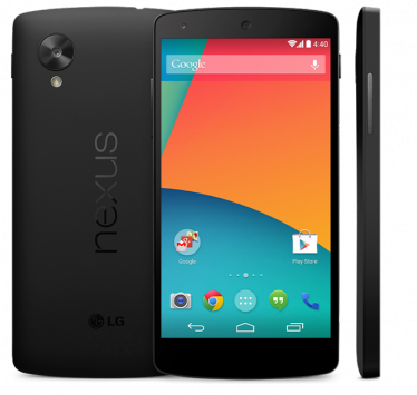 Nexus 5 compare su Google Play Devices per alcuni minuti a 349$