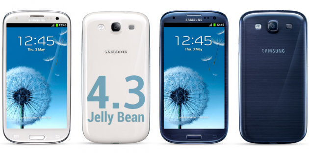 Samsung Galaxy S3: ecco le prime presunte immagini di Android 4.3