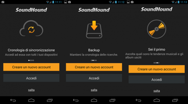 SoundHound per Android si aggiorna e porta qualche piccola novità