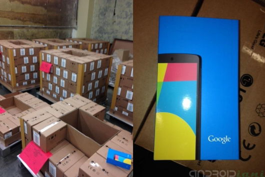 Nexus 5: ecco le immagini dal magazzino di LG in Canada
