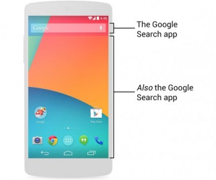 Google Search è il vero launcher di Android 4.4 KitKat
