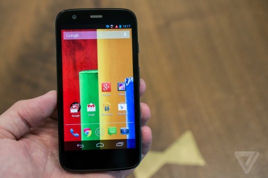 Motorola Moto G arriverà negli USA con Android 4.4 KitKat