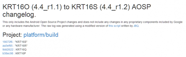 Android 4.4: la build KRT16S risolve un bug alla crittografia del disco