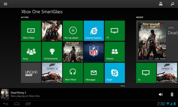 Smartglass, disponibile la versione destinata  alla nuova Xbox One