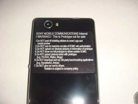 Sony Xperia Z1s: ecco nuove foto e screenshots dell'interfaccia