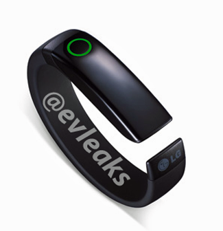 LG Lifeband Touch viene svelato prima della sua presentazione al CES 2014
