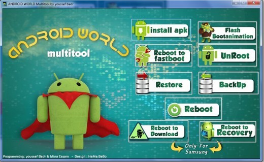 Android World Multitool: un ottimo tool per il modding dei nostri device