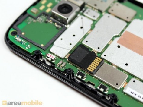 Motorola Moto G: la memoria interna è una microSD