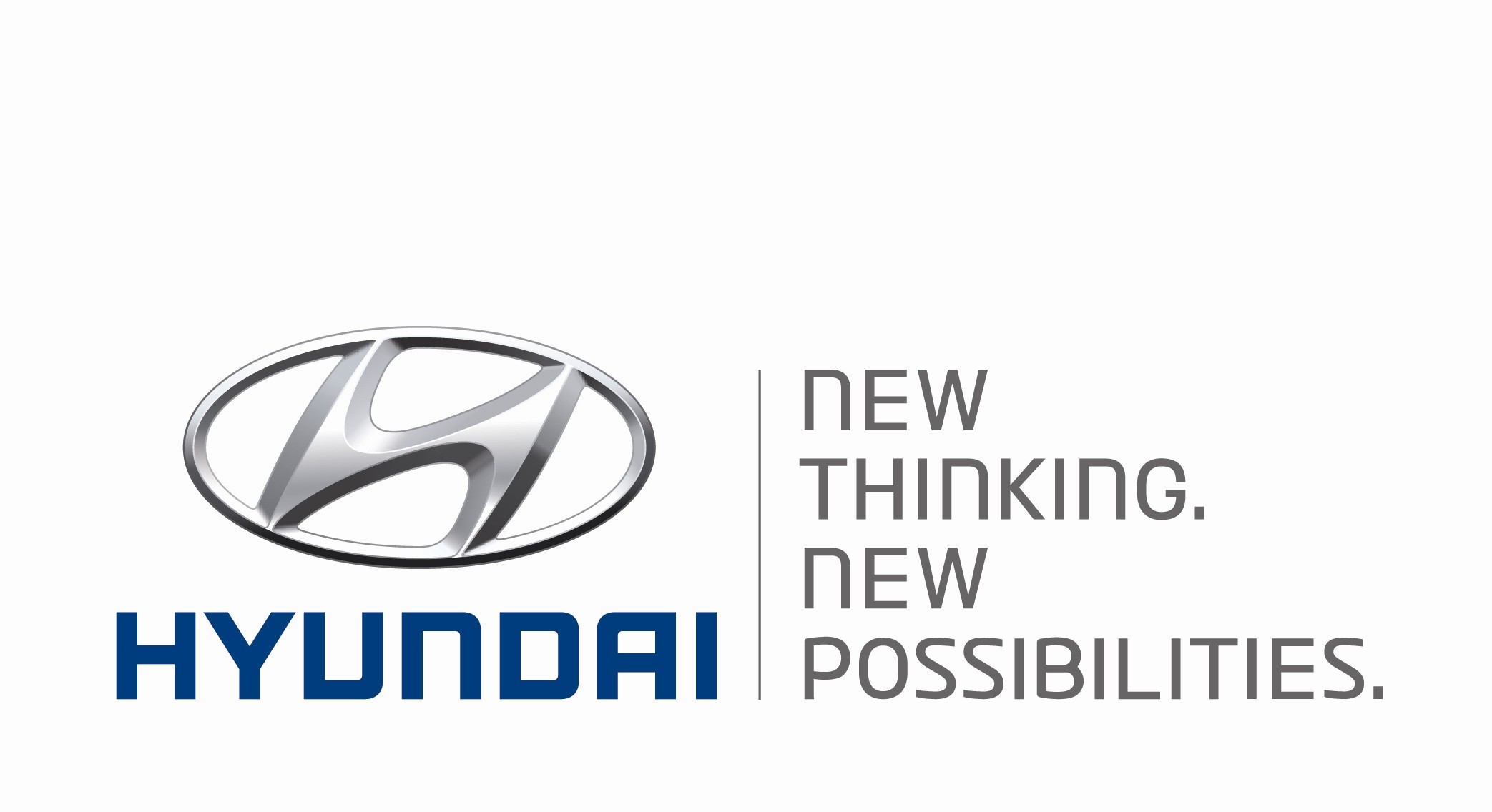 Хендэ снг. Hyundai New thinking New possibilities logo. Hyundai Motor Manufacturing Rus логотип. Hyundai слоган компании. Хендэ мотор СНГ логотип.