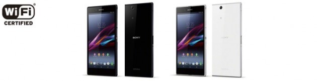Sony annuncia ufficialmente il nuovo tablet Xperia Z Ultra Wi-Fi