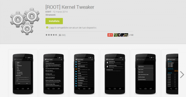 Kernel Tweaker: Una nuova applicazione tutta italiana