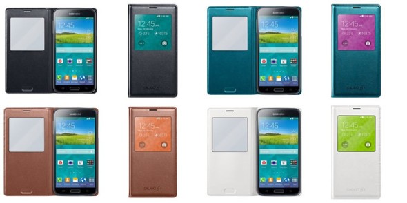 Samsung Galaxy S5: ecco alcune immagini degli accessori ufficiali