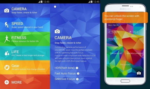 Galaxy S5 Experience: ecco un’app per provare le feature del GS5 su altri device Android