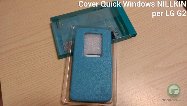 Cover Quick Windows NILLKIN per LG G2 - La nostra prova