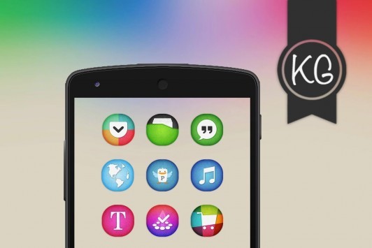 [App Spotlight] KooGoo Icon Pack: ecco una raccolta di icone molto colorate