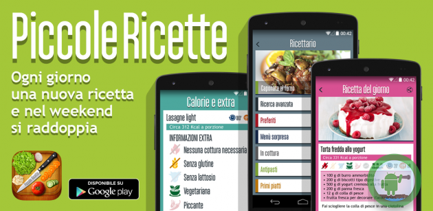 [App Review] Piccole Ricette, un'app per tutti gli amanti della cucina