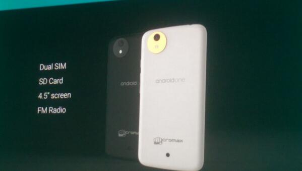 Android One: il primo smartphone arriverà in India ad Ottobre con Spice