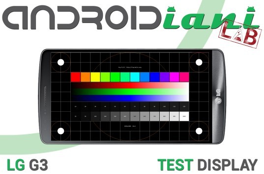 LG G3: test del display [ANDROIDIANI LAB]
