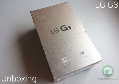LG G3: unboxing della versione coreana
