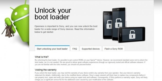 Sony: l'azienda pubblica un tool per semplificare lo sblocco del bootloader