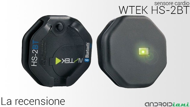 Sensore cardio WTEK HS-2BT: la recensione di Androidiani.com
