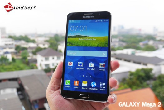 Samsung Galaxy Mega 2: prime immagini dal vivo