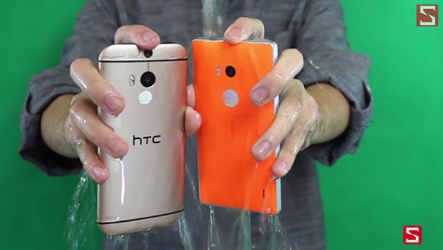 Lumia 930 y HTC One M8 superan el reto Ice Bucket Challenge de Samsung Galaxy S5