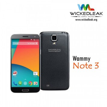 Wickedleak Wammy Note 3: dall’India arriva un clone per il Galaxy S5