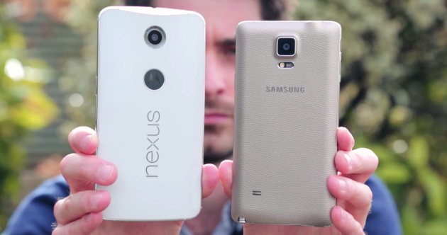 Nexus 6 si mostra in un primo video: confronto con Galaxy Note 4