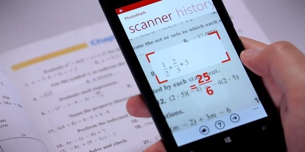 PhotoMath: risolvere le equazioni con lo smartphone