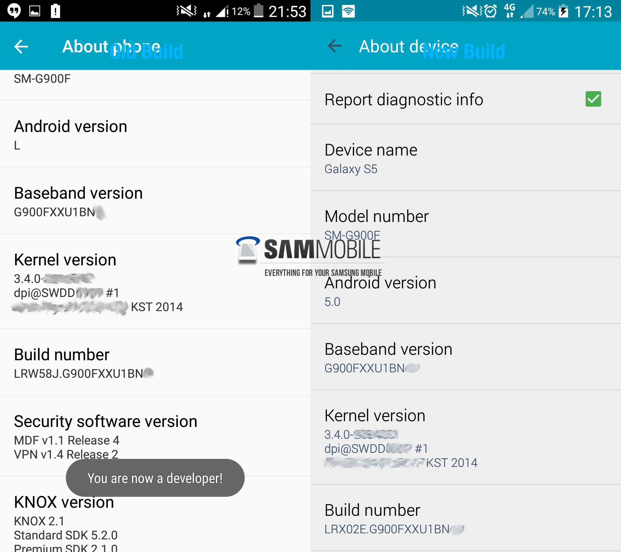 Шрифт сообщений на андроиде. Build number самсунг. Android 5.0. Обновление самсунг галакси s5. Galaxy TOUCHWIZ Android 5.0.